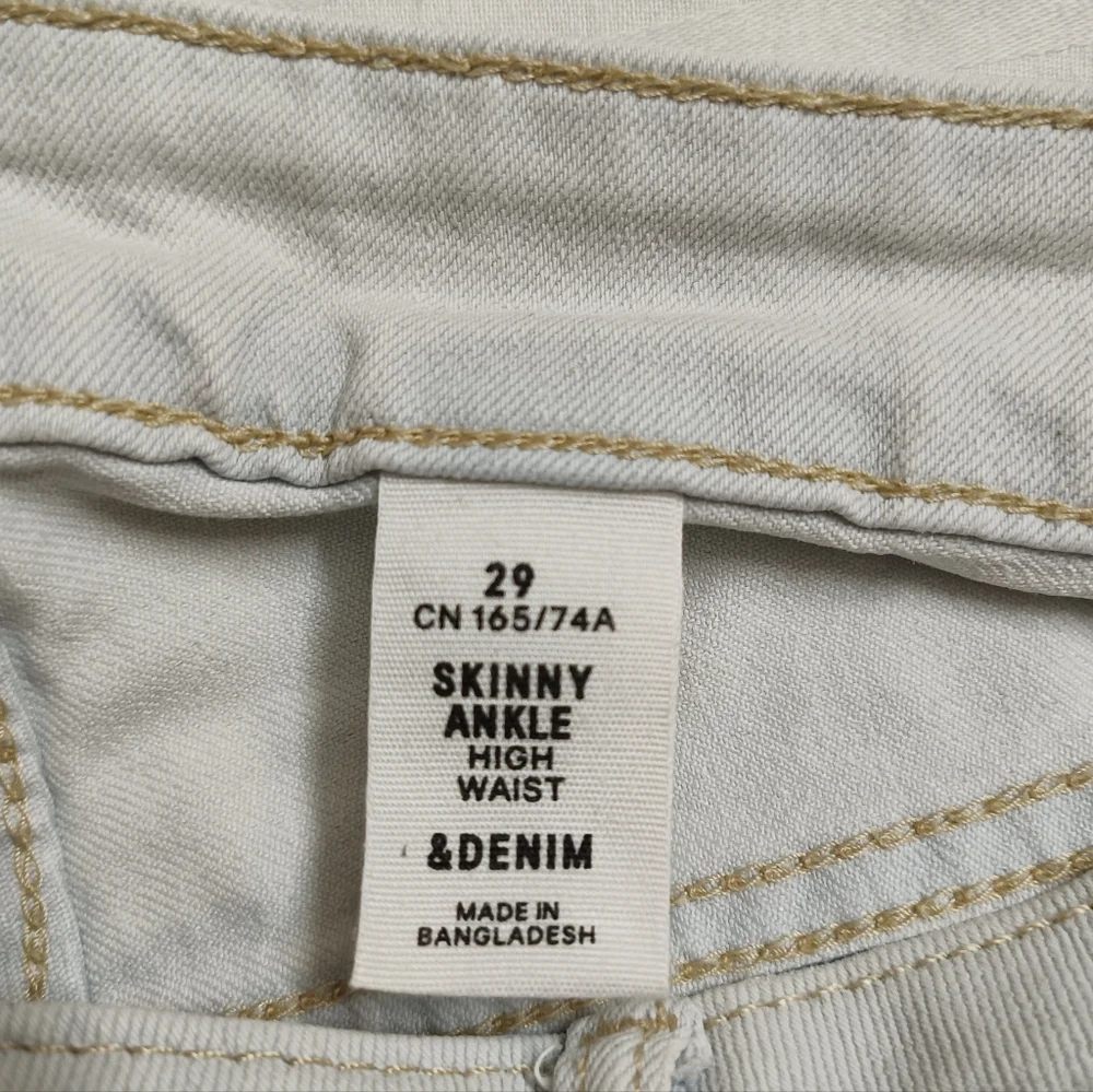 &DENIM Women's Skinny Ankle High Waist Denim - Picture 4 of 7